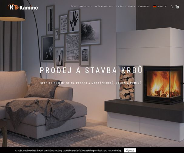 Náhled projektu KB-Kamine.cz