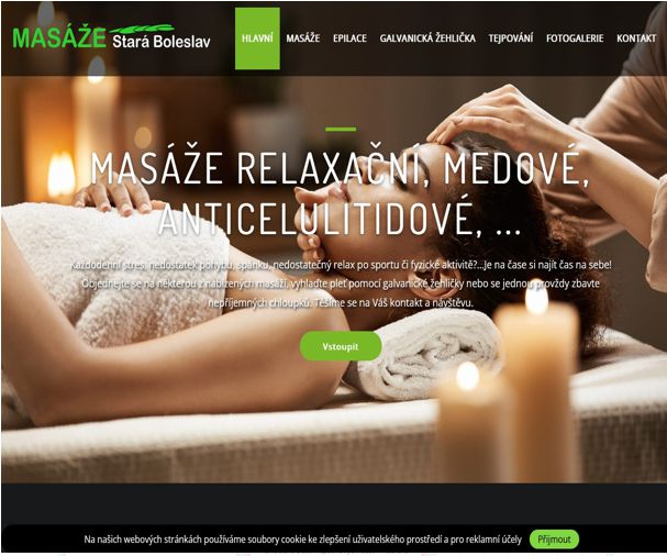 Náhled projektu Masazestaraboleslav.cz