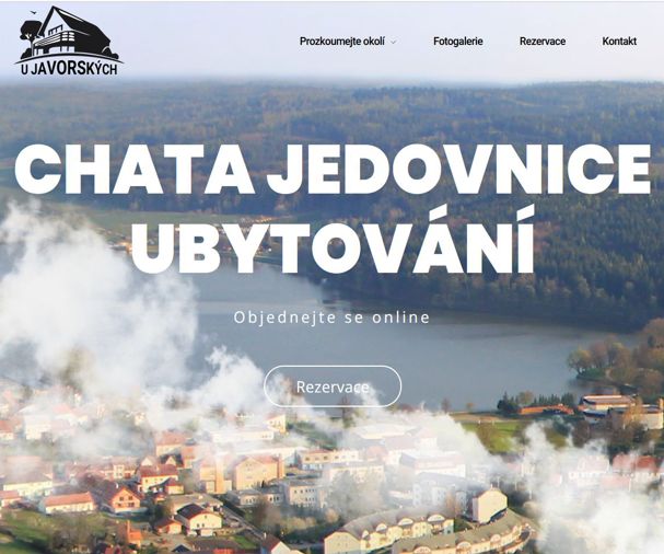 Náhled projektu ujavorskych.cz