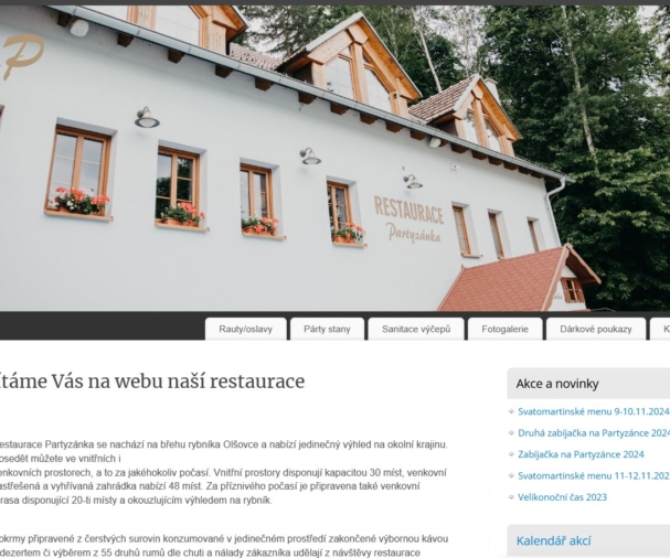 restauracepartyzanka.cz